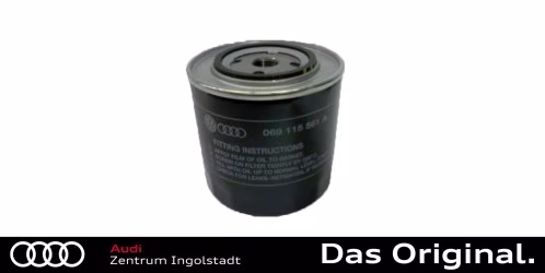 Original Audi A6 / Audi 100 Ölfilter / Filtereinsatz 069115561A Original Audi A6 / Audi 100 Ölfilter / Filtereinsatz 069115561A