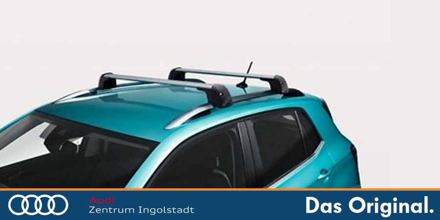 Original VW T-Cross Grundträger / Dachträger für Fahrzeuge mit