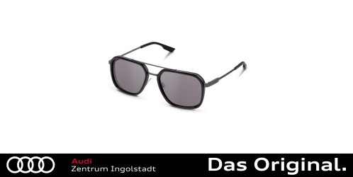 Original Audi Sonnenbrille, Herren, schwarz/gunmetal 3112600100