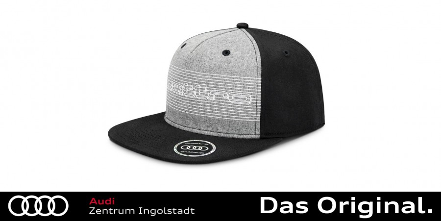 Original Audi quattro Cap / Kappe, schwarz 3132102500 