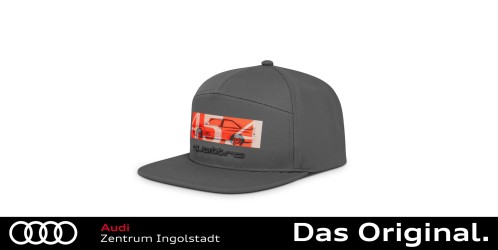 Original Audi quattro 45.4 Snapback Cap, grau 3132500800