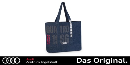 Original Audi Kaipola ´86 Shopper, blau 3152501000