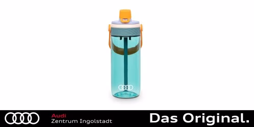 Original Audi Trinkflasche, Kinder, grün 3202601100