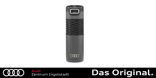 Original Audi Isolierbecher Edelstahl, grau 3292500100