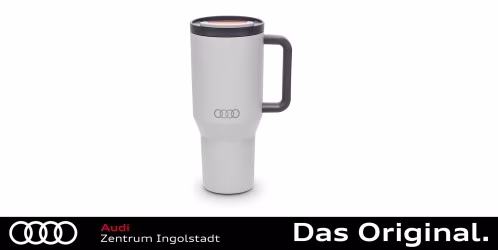 Original Audi Thermobecher Strohhalm, hellgrau 3292500200 Original Audi Thermobecher Strohhalm, hellgrau 3292500200