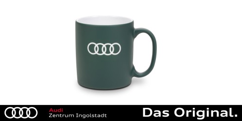 Original Audi Tasse, Graugrün 3292500600