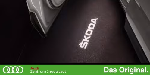 Original Skoda Einstiegsleuchten Satz mit schmalem Stecker Links (für Fahrzeuge ab 25.11.2019) 5E3052133E Original Skoda Einstiegsleuchten Satz mit schmalem Stecker Links (für Fahrzeuge ab 25.11.2019) 5E3052133E