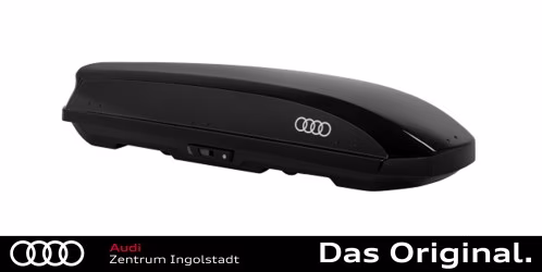 Original Audi Ski- und Gepäckbox, brillantschwarz, 310 l 4K1071200  Y9B