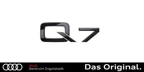 Audi 4M0071801 Ringe Zeichen Kühlergrill Black Edition Emblem