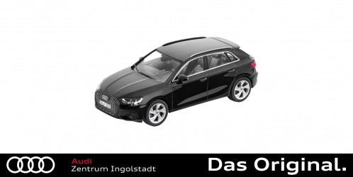 Audi 3221800500 Kugelschreiber Original Logo Sport schwarz