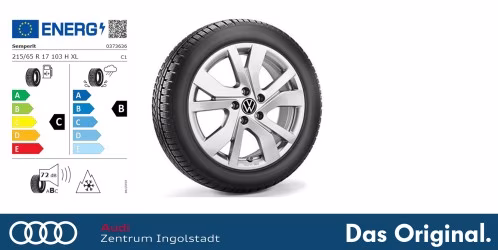 Original VW Tayron/Tiguan 17 Zoll Winterkomplettradsatz "Rockingham" ohne RDKS SEMPERIT SPEED-GRIP 5 215/65 R17 103H XL 6,5J x 17 ET 38 Original VW Tayron/Tiguan 17 Zoll Winterkomplettradsatz "Rockingham" ohne RDKS SEMPERIT SPEED-GRIP 5 215/65 R17 103H XL 6,5J x 17 ET 38