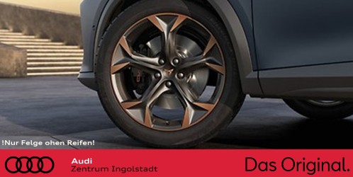 Original Cupra Formentor 19 Zoll Aluminiumfelge Exclusive in sportlichem Schwarz und Kupfer, 5FF601025E XEB 8Jx19H2 ET40 Original Cupra Formentor 19 Zoll Aluminiumfelge Exclusive in sportlichem Schwarz und Kupfer, 5FF601025E XEB 8Jx19H2 ET40