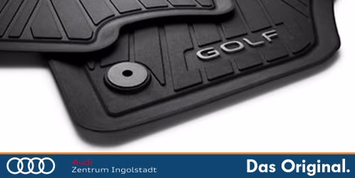 Original VW Golf (VIII) (nur Mild Hybrid) Gummifußmatten Satz Vorne 5H1061502A 82V