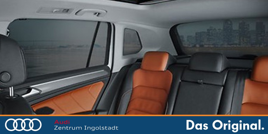 Original VW Tiguan Allspace (III) Sonnenschutz (Satz) (Türen hinten,  Seitenscheiben hinten und Heckscheibe) 5NL064365