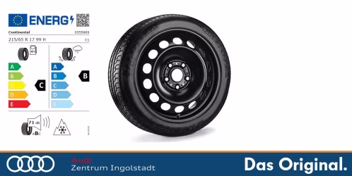 Original VW Tayron/Tiguan 17 Zoll Winterkomplettradsatz auf Stahlfelge WinterContact TS 870 P Seal 215/65 R17 99 H 6,5J x 17 ET38 Original VW Tayron/Tiguan 17 Zoll Winterkomplettradsatz auf Stahlfelge WinterContact TS 870 P Seal 215/65 R17 99 H 6,5J x 17 ET38