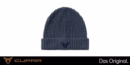 Original SEAT CUPRA BEANIE MOONSLATE-BLAU M-L 6H1084300E IBJ Original SEAT CUPRA BEANIE MOONSLATE-BLAU M-L 6H1084300E IBJ
