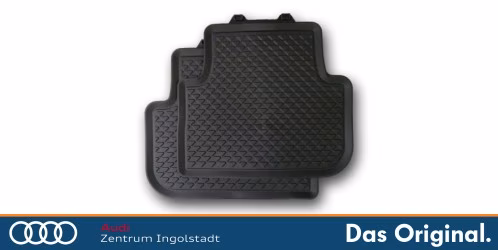 Original VW Tiguan (AD1) Gummifußmatten Satz Hinten 5NA061512  82V