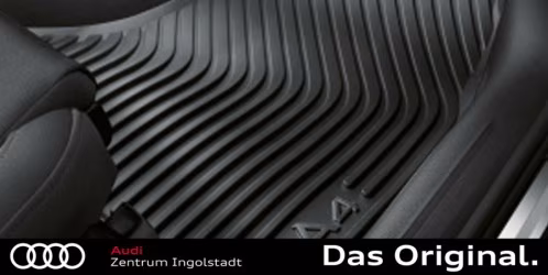 Original Audi A4 (B6/B7) Avant/Cabriolet/Limousine Gummifußmatten Vorn, 8E1061501A 041