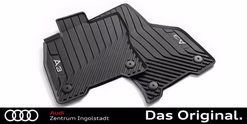 Original Audi A3 (8Y) Gummifußmatten Satz Vorne (Nur für Mild Hybrid Fahrzeuge!) 8Y1061501B 041 Original Audi A3 (8Y) Gummifußmatten Satz Vorne (Nur für Mild Hybrid Fahrzeuge!) 8Y1061501B 041