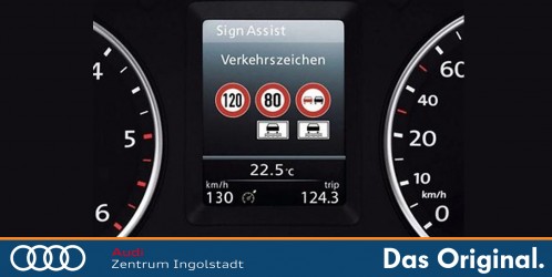 Nachrüstlösungen > Verkehrszeichenerkennung