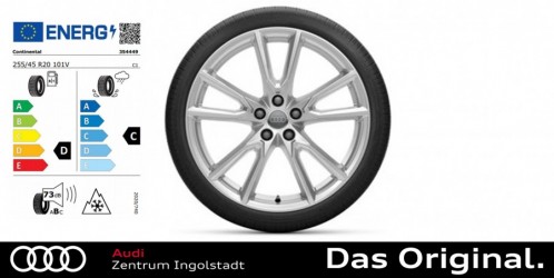 Original Audi Q3 (8U) Gummifußmatten, vorne 8U1061501 041 