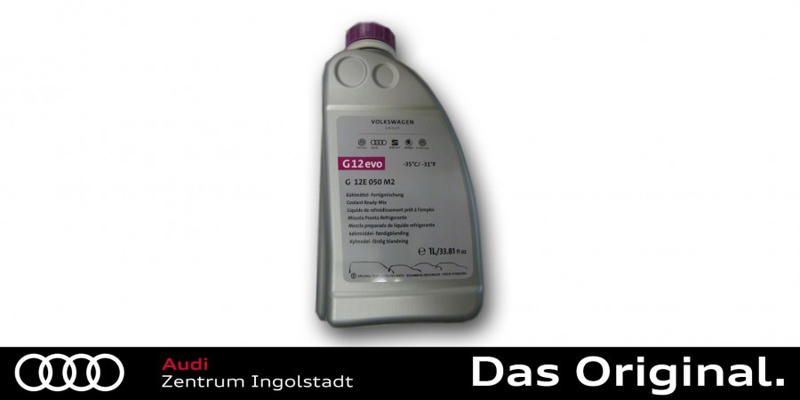 1 Liter ORIGINAL Audi VW Kühlerfrostschutz FERTIGMIX Ready Mix G12 evo  G12E050M2