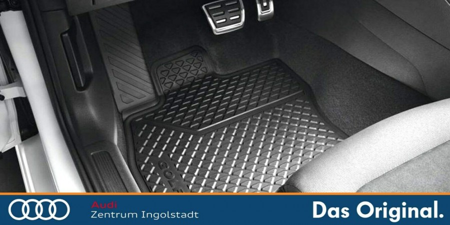 Original VW Golf 7 5G GTI Fußmatten schwarz/rot Velours Textilmatten Design  OEM, Golf 4,5,6,7, Golf, Volkswagen