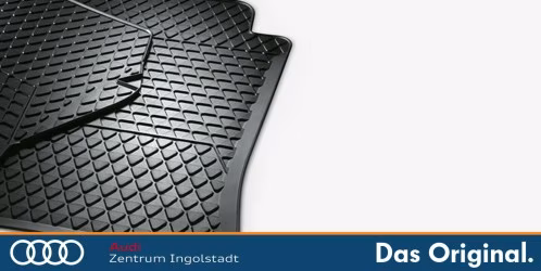 Original VW Passat 8 VIII Alltrack / Variant / Limousine Gummifußmatten Hinten 3G0061512A 82V