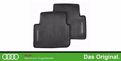 Original Skoda Scala Gummifußmatten Satz Hinten 657061512 Original Skoda Scala Gummifußmatten Satz Hinten 657061512