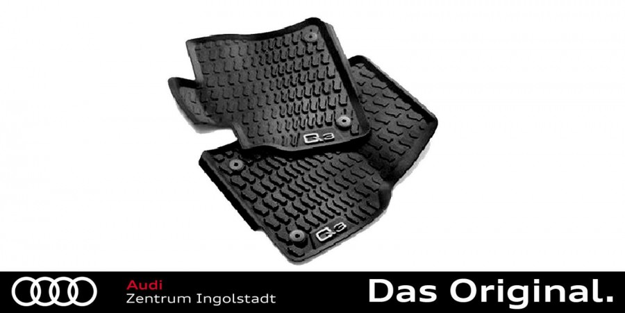 Maßgeschneiderte Autoabdeckung passend für Audi Q3 2011-Heute indoor (12  farben) mit Spiegeltaschen, OEM-Qualität und Passform