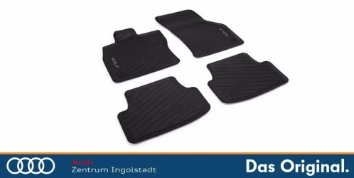 Original VW Golf (8) Gummifußmatten Satz, vorne und hinten 5H1061500  82V