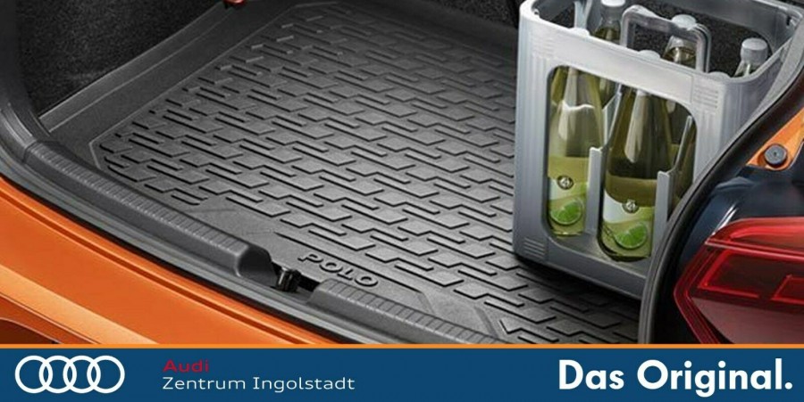 Volkswagen up! Kofferraumeinlage schwarz für tiefen Ladebode
