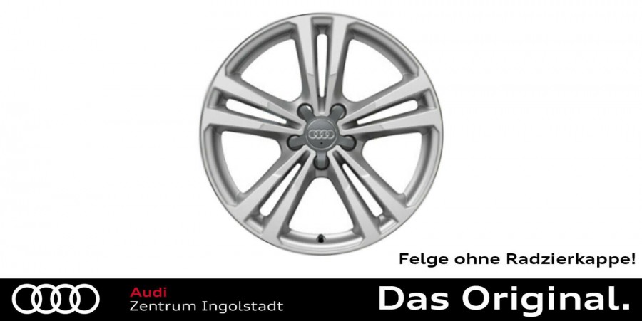 Original Audi A3 (8V) 18 Zoll Aluminiumfelge für Winterbereifung 8V0601025AJ
