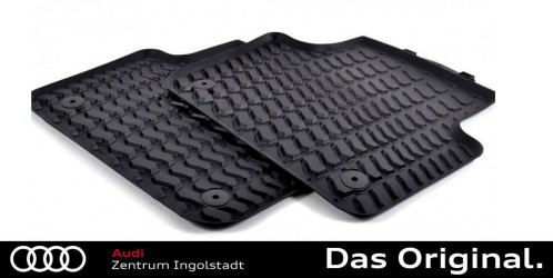Original Audi Q7 / SQ7 / Q8 / SQ8 (4M) Gummifußmatten Satz Hinten, ohne Befestigungspunkte 4M1061512A 041