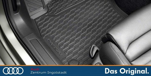 Design Kofferraumwanne passend für Volkswagen Passat Variant (Kombi) B8 3G  ab BJ. 11.2014> Kofferraummatte passgenau mit erhöhtem Rand