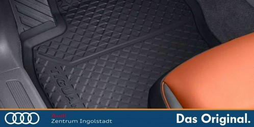 Matte / Kofferraumwanne / Laderaumwanne für VW Tiguan II vertiefte