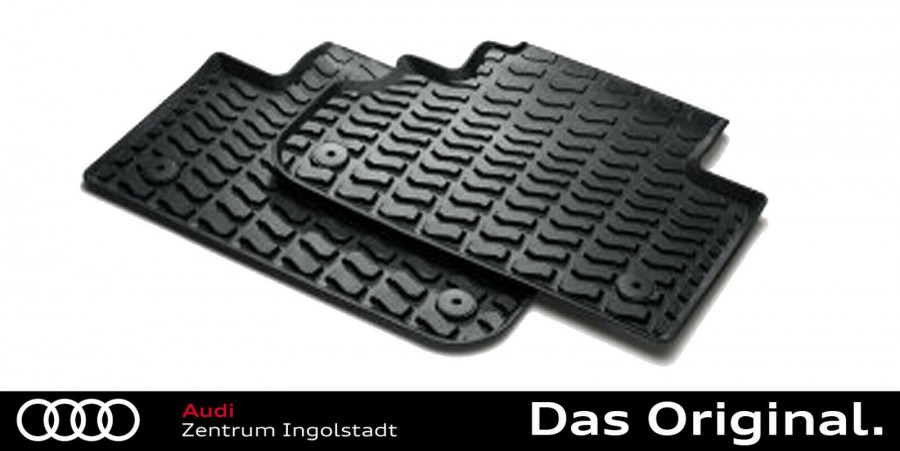 Original Audi Q5 (FY) Gummifußmatten Hinten 80A061511 041 