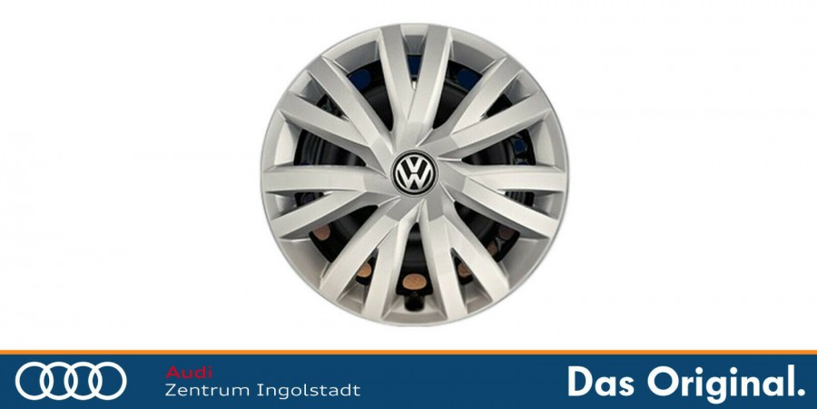 VW Golf 8 (5H) Radzierblende 15 Zoll Original Radkappe Reifen Räder silber  schwarz