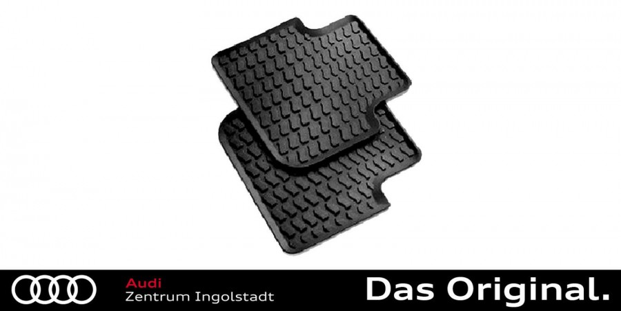 Original Audi Q3 (F3) Gummifußmatten Hinten 83A061511 041 