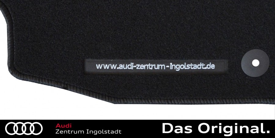 Audi TT Coupe / Roadster (FV) Audi Zentrum Zubehör Textilfußmatten Satz  Vorne - Shop