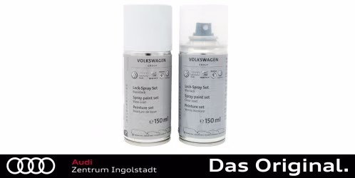 Original Audi Lackspray Set LY9B; Brillantschwarz L  0Y9B06