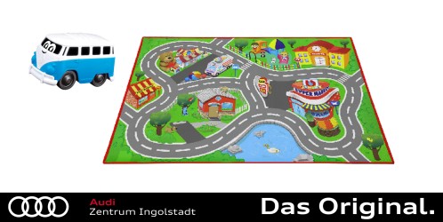Original VW Junior City Playmat inkl. blauer VW Samba Z  058770
