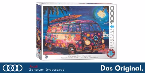 Original VW Puzzle Beach Fun 1.000 Teile Z 087219 PUZ Original VW Puzzle Beach Fun 1.000 Teile Z 087219 PUZ